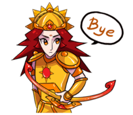 Little warrior : the EPIC 2 sticker #11859280