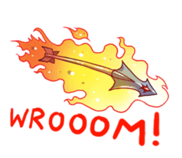 Little warrior : the EPIC 2 sticker #11859281