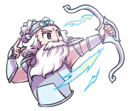 Little warrior : the EPIC 2 sticker #11859289