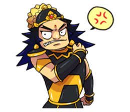 Little warrior : the EPIC 2 sticker #11859291