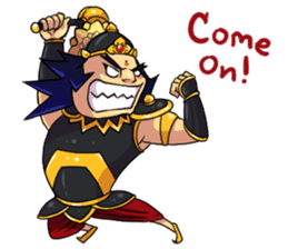 Little warrior : the EPIC 2 sticker #11859294