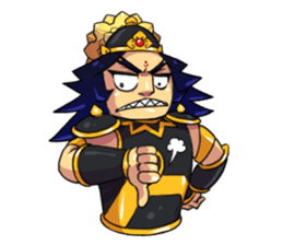 Little warrior : the EPIC 2 sticker #11859296