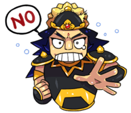 Little warrior : the EPIC 2 sticker #11859297