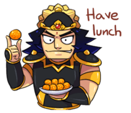 Little warrior : the EPIC 2 sticker #11859299