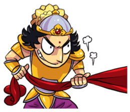 Little warrior : the EPIC 2 sticker #11859300