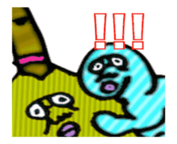 DYNAMIC ADDICTIVE FACE (JAPANESE 5) sticker #11859450