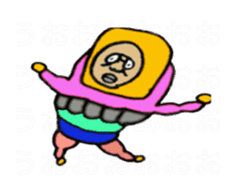 DYNAMIC ADDICTIVE FACE (JAPANESE 5) sticker #11859460