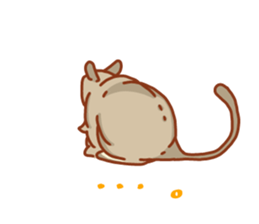 Bushy Degu sticker #11859530