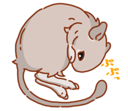 Bushy Degu sticker #11859559