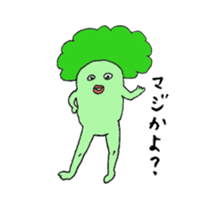 broccoli family sticker #11860066