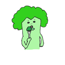 broccoli family sticker #11860068