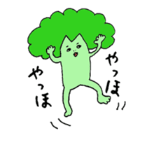 broccoli family sticker #11860074