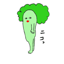 broccoli family sticker #11860087