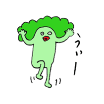 broccoli family sticker #11860090