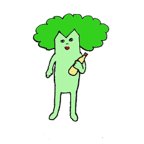 broccoli family sticker #11860093