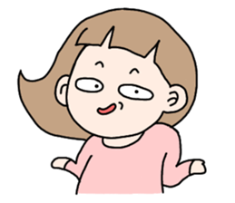 common sister & brother by kkan sticker #11860206