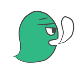 colorful ghost chan sticker #11860459
