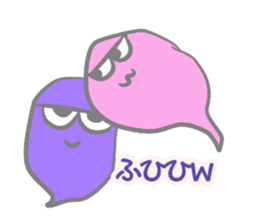 colorful ghost chan sticker #11860472