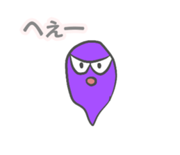 colorful ghost chan sticker #11860474