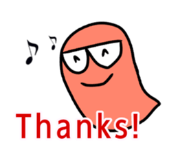 colorful ghost chan sticker #11860478