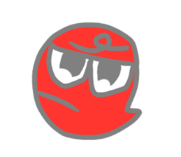 colorful ghost chan sticker #11860493