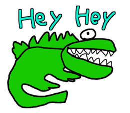 Graffiti drawn by kids(English) sticker #11860711