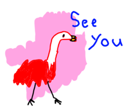 Graffiti drawn by kids(English) sticker #11860733