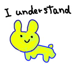 Graffiti drawn by kids(English) sticker #11860736