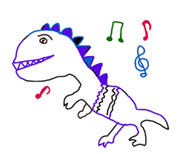 Graffiti drawn by kids(English) sticker #11860737