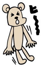 Kuma Tomodachi sticker #11861551