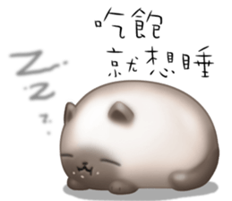 Lazy Q-cats sticker #11861665