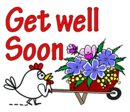 Chic chicken sticker #11861743