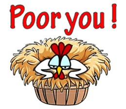 Chic chicken sticker #11861754