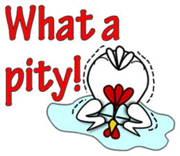 Chic chicken sticker #11861755