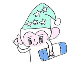 Handwriting Monkey from Japan sticker #11861932