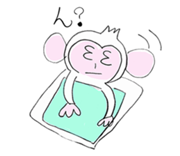 Handwriting Monkey from Japan sticker #11861933
