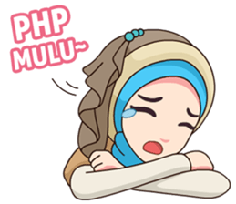 Hijab Kekinian sticker #11861985