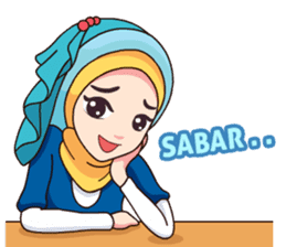 Hijab Kekinian sticker #11862004