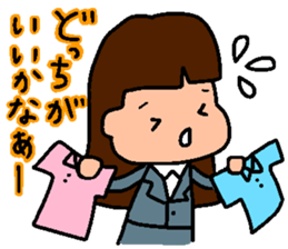 Golf Playing Girl sticker #11862118