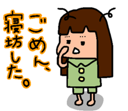 Golf Playing Girl sticker #11862121