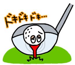 Golf Playing Girl sticker #11862130