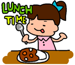 Golf Playing Girl sticker #11862131