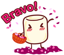 Marshmallows diary sticker #11862536