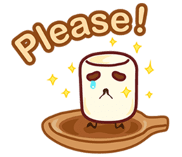 Marshmallows diary sticker #11862537