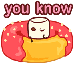 Marshmallows diary sticker #11862540