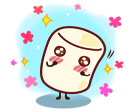 Marshmallows diary sticker #11862567