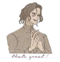 elegant style sticker #11864060