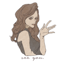 elegant style sticker #11864066