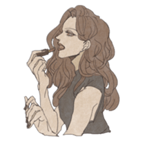 elegant style sticker #11864083