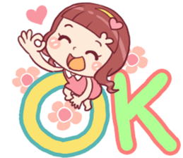 Chompoo Love Love 2 !! sticker #11864207